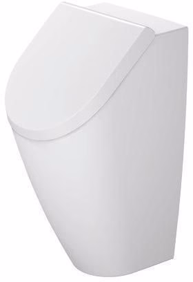 Detailbild 4026836 Duravit Urinal Rimless ME by Starck, weiß Abgang waagerecht, Ausführung für Deckel