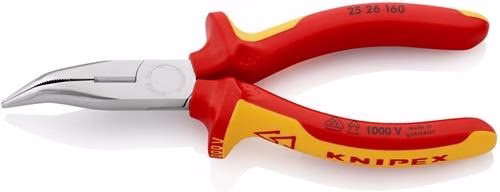 Flachrundzange 40° gewinkelt VDE KNIPEX aus der Kategorie VDE-Zangen mit der Artikelnr. 4000810374
