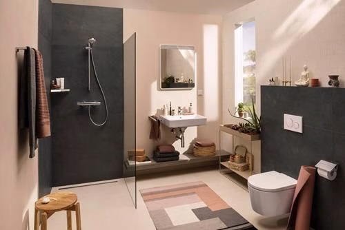 Detailbild 4015821 Handtuchhalter ADDSTORIS chrom 445mm 2-armig HANSGROHE
