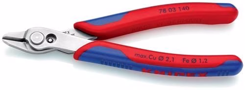 Detailbild 4072014 Elektronikseitenschneider Super-Knips® INOX Länge 140mm Facette nein poliert KNIPEX