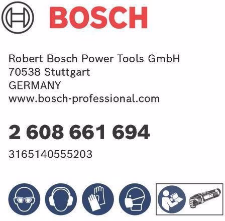 Detailbild 4124469 GOP-Zubehör Universal-Set 13-teilig Holz und Metall BOSCH