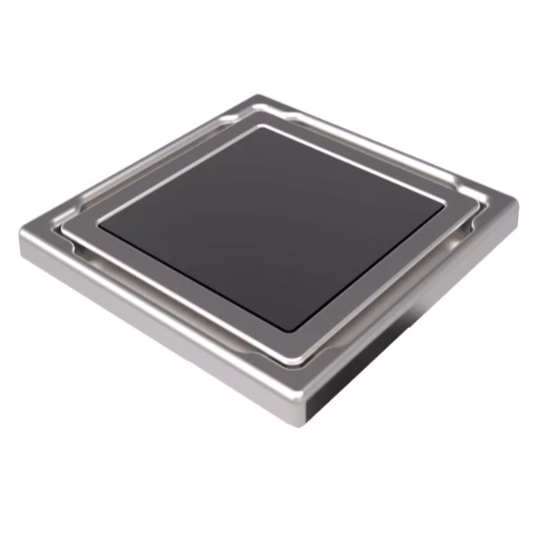 Ohne Text 3963753 Mert Flach Bodenablauf mit gehärtetem Glas Abdeckung Anthrazit