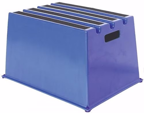 Schwerlasttritt Stufen einschl. Plattform 1 Plattformhöhe 307 mm Kunststoff blau von der Marke Schwerlasttritt aus der Kategorie Tritte mit der Teilenummer 9000460221