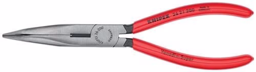 Detailbild 3969175 Flachrundzange Länge 200mm poliert 40Grad gewinkelt Kunststoff-Überzug KNIPEX