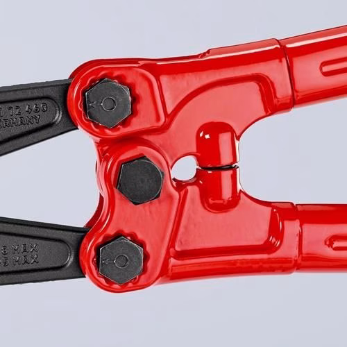 Bolzenschneider Länge 460mm Mehrkomponenten-Hüllen weich 8mm mittel 6mm hart 5mm KNIPEX
