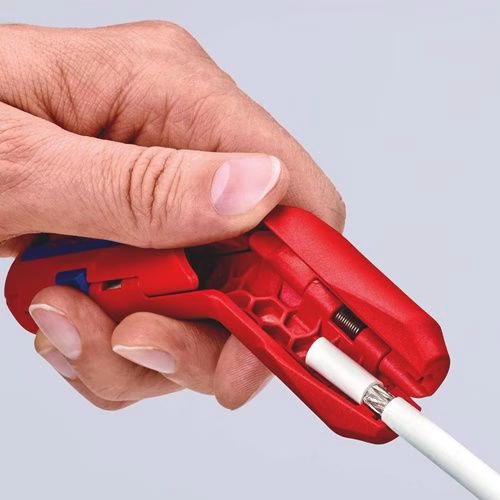 Detailbild 4081242 Spellacavi universale ErgoStrip®, lunghezza totale 130 mm, per utenti mancini, KNIPEX