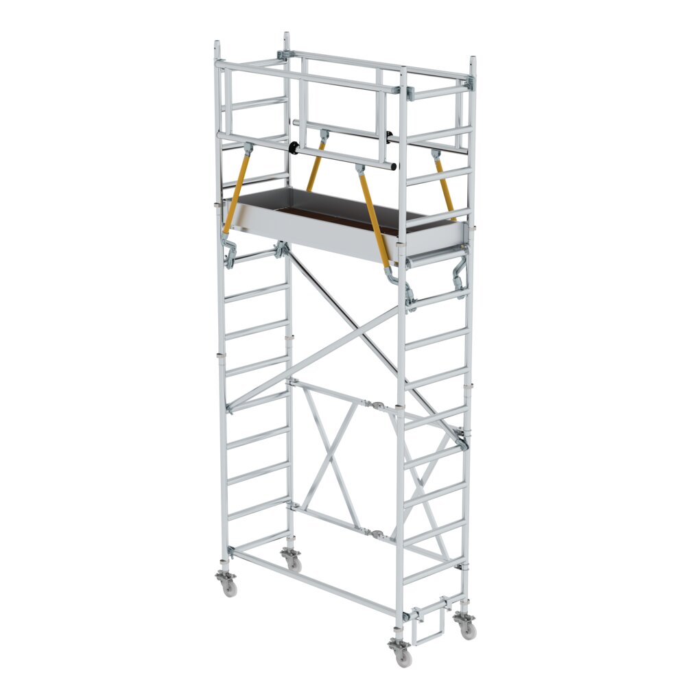 Munk vouwsteiger SG 0,75 x 1,80 m, platformhoogte 3,2 m, van Günzburger Steigtechnik Munk vouwsteiger SG 0,75 x 1,80 m uit de categorie vouwsteigers met artikelnummer 115124
