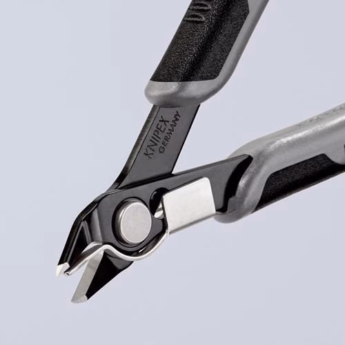 Detailbild 4045274 Elektronik-Seitenschneider Super-Knips® Länge 125mm Form 7 Facette nein brüniert KNIPEX
