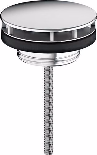 Ablaufgarnitur hansgrohe chrom für Waschbecken nicht verschließbar HANSGROHE aus der Kategorie Ablaufventile/Siphon mit der Teilenummer 6000532958