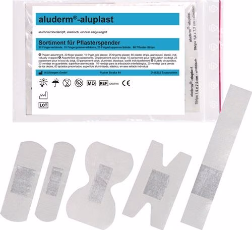 Wundpflaster aluderm®-aluplast wasserfest SÖHNGEN von der Marke Söhngen Wundpflaster aluderm®-aluplast wasserfest SÖHNGEN aus der Kategorie Söhngen mit der Teilenummer 4000386150