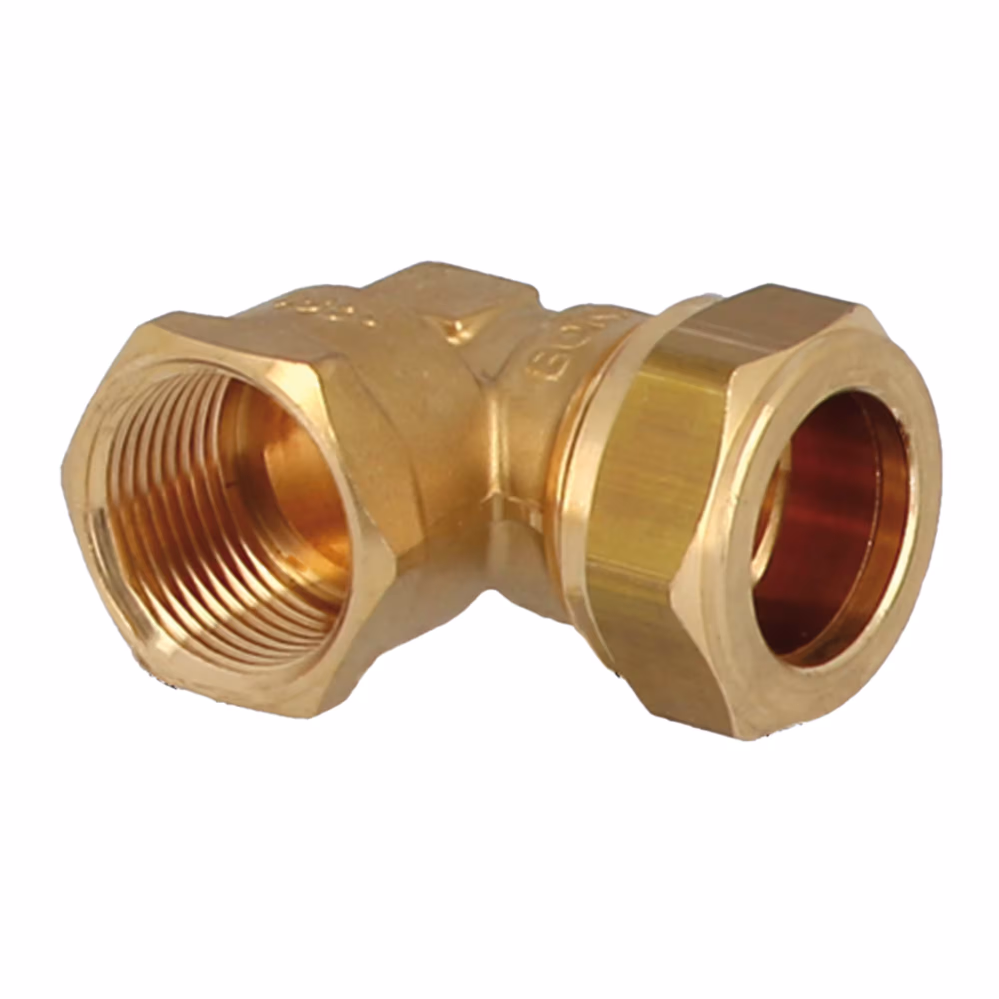 kupfer-Kupfer-Klemmring-Winkel 90° IG 1 Zoll x 28 mm von der Marke General Fittings Winkelübergang 90° IG Typ Anschluss: 1 Zoll x 28 mm aus der Kategorie Messing Klemmringverschraubung mit der Artikelnr. 1N0022H102800A