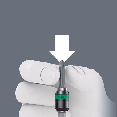 Portainserti per caricatore Kraftform Kompakt Pistol RA-R 1 7 pezzi BZT PH/PZ/TORX® WERA