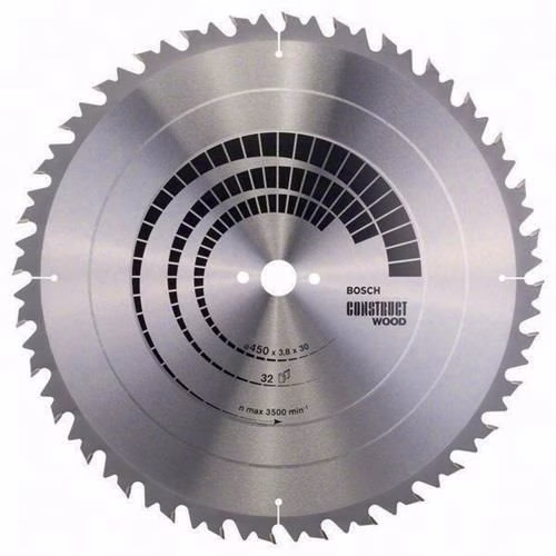 Kreissägeblatt Construct Wood Außendurchmesser 450 mm Zähne 32 WZ Bohrung 30 mm Schnittbreite 3,8 mm von der Marke Bosch Kreissägeblatt Construct Wood BOSCH aus der Kategorie Kreissägeblatt mit der Teilenummer 4000815461