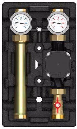 Pumpengruppe EDITION 8 UK ungemischt, 1Zoll ohne Pumpe ungemischt, 1Zoll FLAMCO