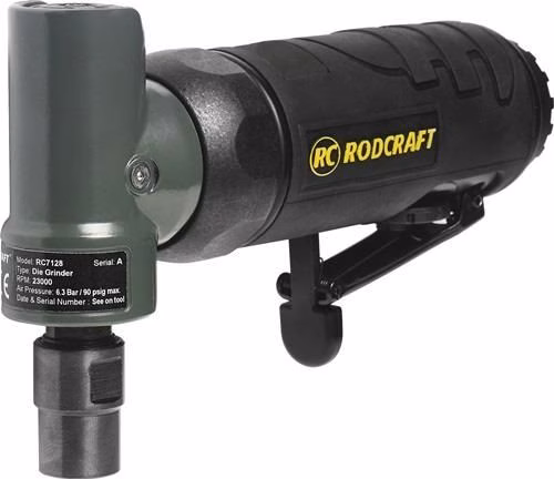 Druckluft-Stabschleifer RC 7128 23.000 min⁻¹ 6 mm RODCRAFT aus der Kategorie Druckluftschleifer mit der Teilenummer 4000898827