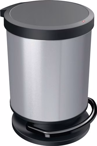 Tretabfallsammler PASO 20 l B302xH432mm Kunststoff silber ROTHO von der Marke Rotho Tretabfallsammler PASO Kunststoff silber ROTHO aus der Kategorie Abfalleimer und Abfallbehälter mit der Teilenummer 9000463444
