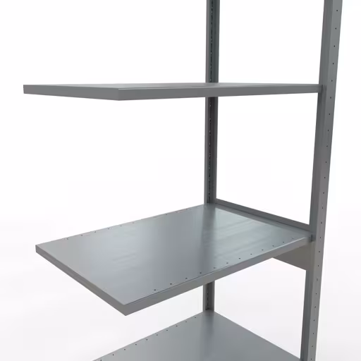 Anbauregal, Fachbodenregal Stecksystem MULTIplus150, 2500 x 750 x 500 mm (HxBxT), 6 Fachböden, Längenriegel, verzinkt aus der Kategorie Anbauregal mit der GTIN 4004514254665 Anbauregal, Fachbodenregal Stecksystem MULTIplus150, 2500 x 750 x 500 mm (HxBxT), 6 Fachböden, Längenriegel, verzinkt von der Marke Schulte Lagertechnik aus der Produktreihe Stecksystem