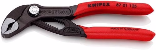 Wasserpumpenzange Cobra® poliert Kunststoff-Überzug KNIPEX aus der Kategorie Wasserpumpen- und Rohrzangen mit der Artikelnr. 4000810658