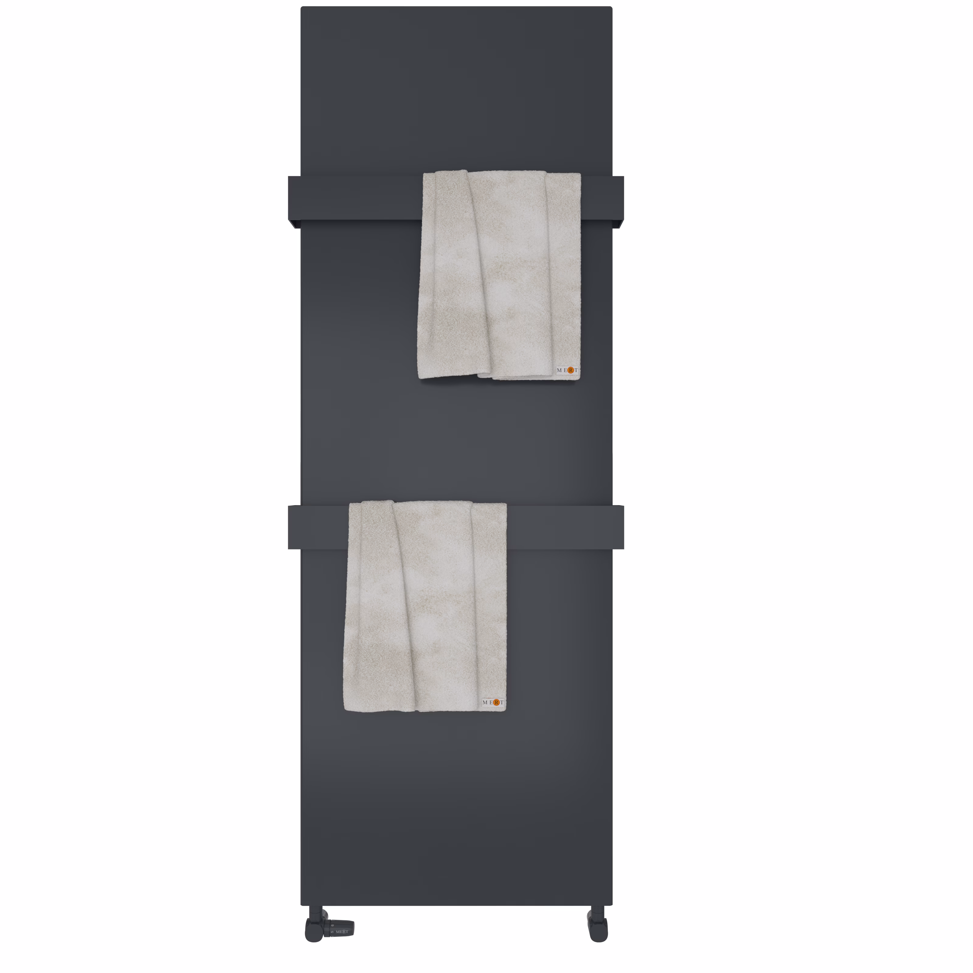MERT Design Cover - Abdeckung für alte Badheizkörper im Maß 400x1200 mm, Anthrazit