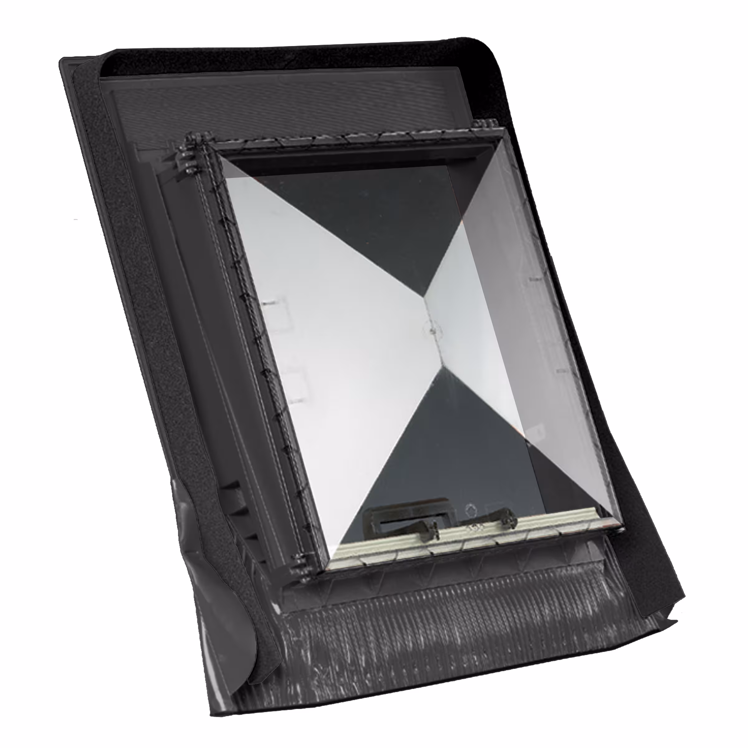 Prismax Universal-Dachausstiegsfenster Typ Farbe: schwarz aus der Kategorie Dachsicherheit mit der Artikelnr. KT4001-4-0450