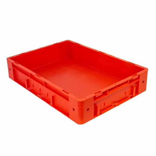 Euro-Stapelkasten 120 x 400 x 600, rot, PP von der Marke Schulte Lagertechnik Euro-Stapelkasten 120 x 400 x 600, rot, PP aus der Kategorie Zubehör mit der Artikelnummer 20416