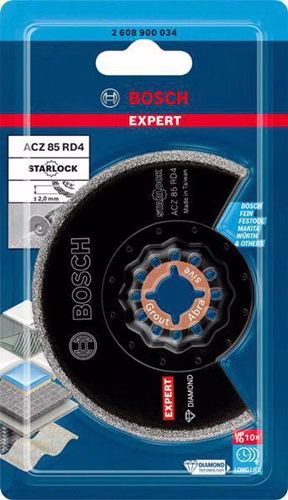 Segmentsägeblatt Expert ACZ85RD4 Ø 85 mm Mörtel Starlock 2608900034 BOSCH