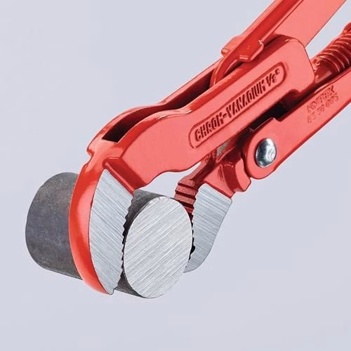 Rohrzange DIN 5234 Gesamt-Länge 320mm Spannweite 0-42mm für Rohre 1 Zoll KNIPEX