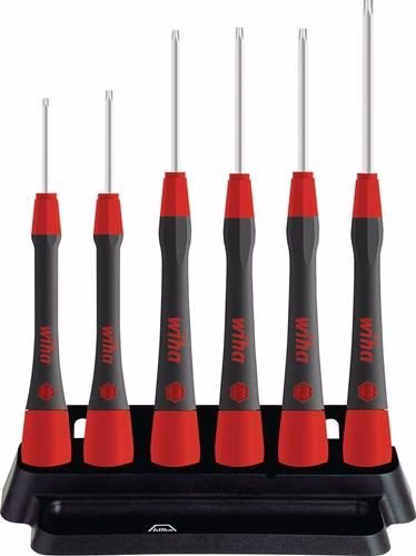 Jeu de 6 tournevis de précision TORX® WIHA 267 PK 6M01, catégorie Électronique et Mécanique de précision, référence 4000828069