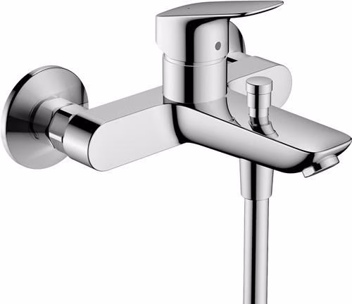 Hansgrohe Einhebel-Wannenmischer LOGIS Nennweite 15 Aufputz chrom aus der Kategorie Dusch- & Wannenarmaturen mit der Teilenummer 6000536764