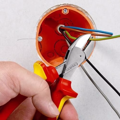 Kompaktseitenschneider X-Cut® Länge 160mm VDE Mehrkomponenten-Hüllen VDE KNIPEX