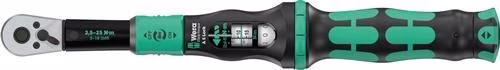 Clé dynamométrique Wera Click-Torque Lock A, 5 1/4 pouces, 2,5-25 Nm Clé dynamométrique WERA Click-Torque Lock, référence 8004994747 (catégorie clés dynamométriques)