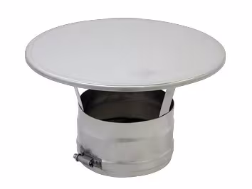 Einwandige EW Wetterhaube D250 von Skoberne Einwandige EW Wetterhaube D250 aus der Kategorie Edelstahl Abgassystem einwandig mit der Artikelnr. 670351