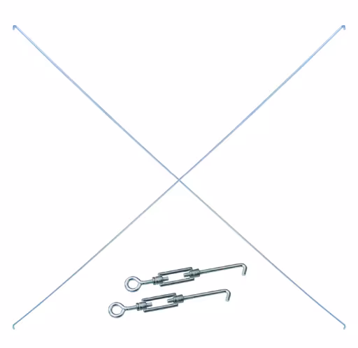 Kreuzstreben-Set 750/1000, verzinkt von der Marke Schulte Lagertechnik Kreuzstreben-Set 750/1000, verzinkt aus der Kategorie Zubehör mit der Artikelnummer 12690