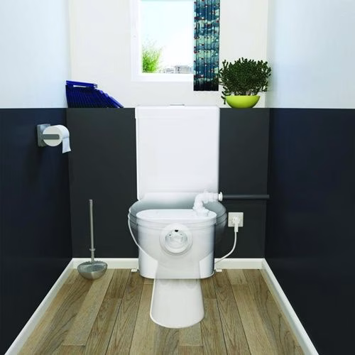 Detailbild 4073454 Station de levage de toilettes SaniBroy UP blanche SFA pour petites toilettes