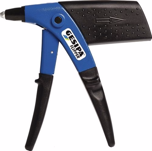 Handblindnietsetzgerät Flipper® Länge 221 mm Arbeitsbereich 2,4 - 5 mm mit Öffnungsfeder GESIPA von der Marke GESIPA® Handblindnietsetzgerät Flipper® Länge 221 mm Arbeitsbereich 2,4 - 5 mm mit Öffnungsfeder GESIPA aus der Kategorie Nietzangen und Nietwerkzeuge mit der Teilenummer 4000813035