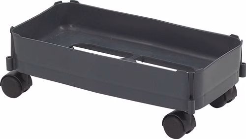 Brouette à roues souples, 60 l, gris foncé, marque GRAF Chariot à roues souples, collecteur de déchets GRAF de la catégorie châssis palette, référence 9000468829