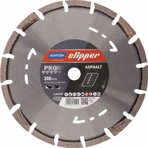 Diamanttrennscheibe Segmenthöhe 12 mm NORTON CLIPPER aus der Kategorie Trennscheiben mit der Teilenummer 4206758095