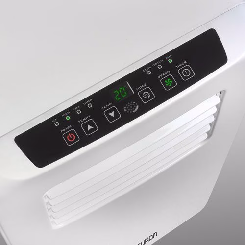 Klimagerät 2,0 kW 0,8 l/h weiß 70 m³ EUROM