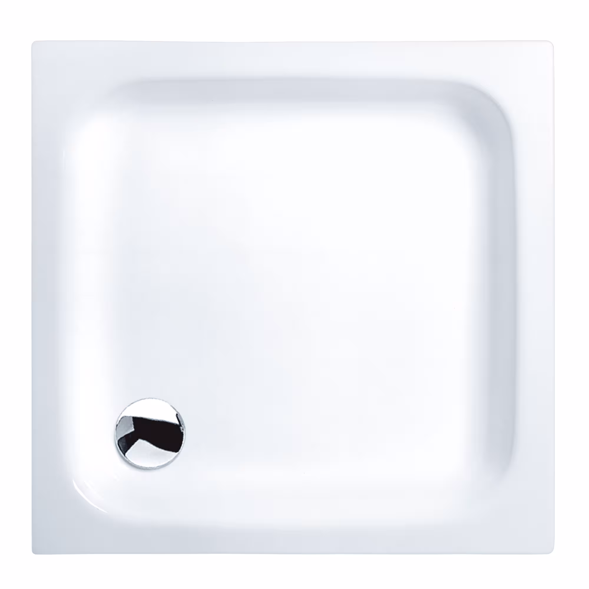 LUXOR Acryl-Flach-Duschwanne 90 cm x 90 cm x 6,5 cm ohne Träger und Ablauf, weiß von der Marke sanicomfort Flach-Duschwannen "LUXOR" Typ Größe: 90 x 90 x 6,5 cm quadratisch aus der Kategorie Acryl Duschwannen mit der Artikelnr. 1734881