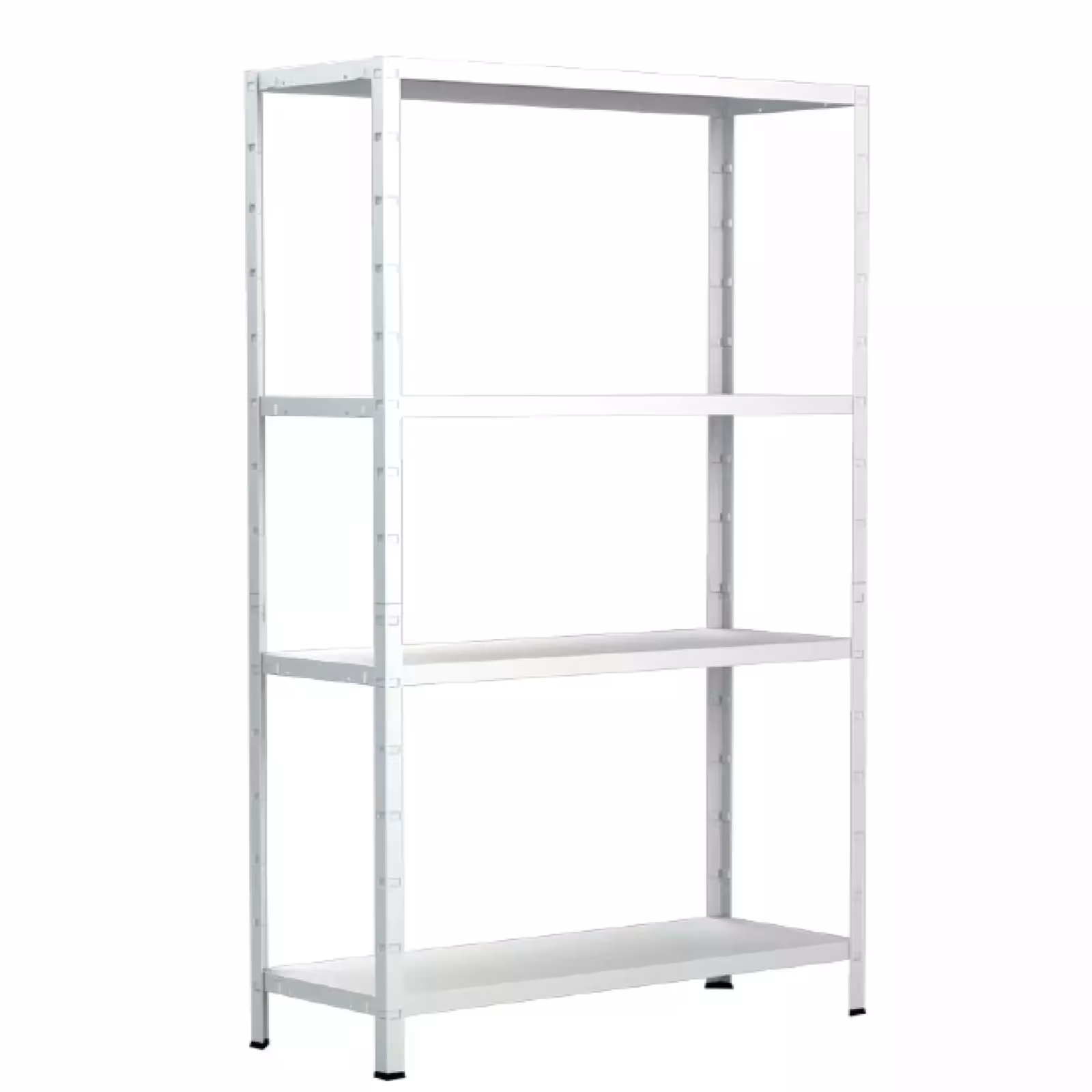 SCHULTE Regalwelt Steckregal mit 4 Fachböden, 137x75x30 cm (HxBxT), weiß von der Marke Schulte Regalwelt aus der Produktreihe Stecksystem