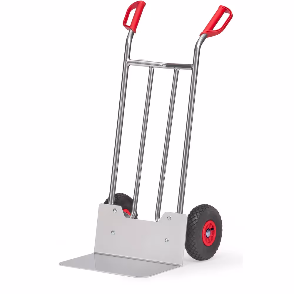 Alu-Sackkarre A1116L Bereifung Luft aus der Kategorie Karren mit der GTIN 4017976411163 Alu-Sackkarre Alublechschaufel anschraubbar und dadurch austauschbar von der Marke Fetra aus der Kategorie Karren