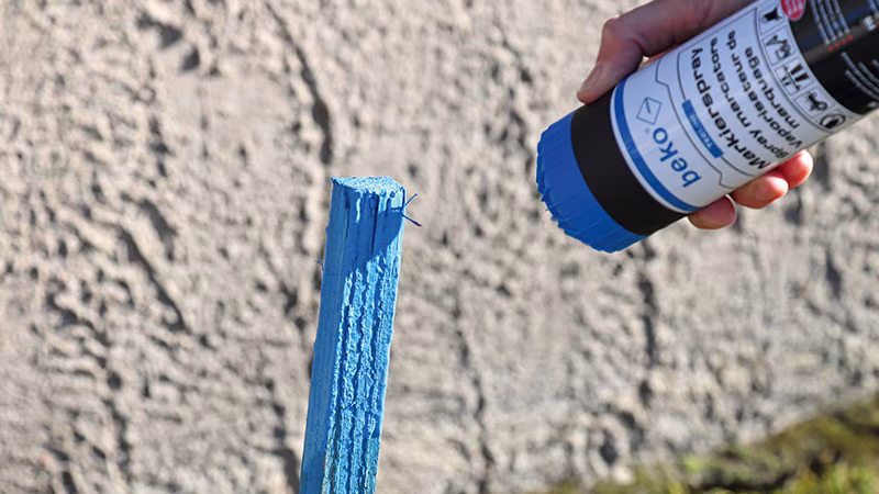 TecLine Markierspray 500 ml LEUCHTGELB Finger, Hand, Person, Können, Zinn