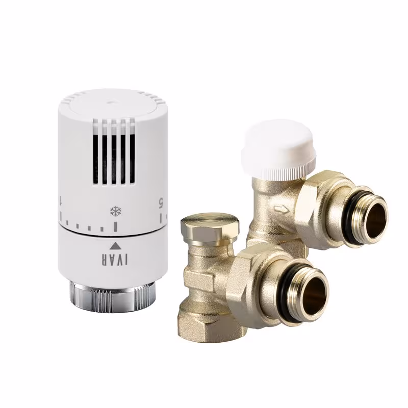 Heizkörperanschluss Set 1/2 Zoll Eck KS 302 B von der Marke Ivar Ivar Heizkörperanschluss Set 1/2 Zoll inkl.Thermostatkopf T1500 Typ Ausführung: Eck-Bausatz ohne Voreinstellung aus der Kategorie Heizkörpermontage & Anschlüsse mit der Artikelnr. 520178SB