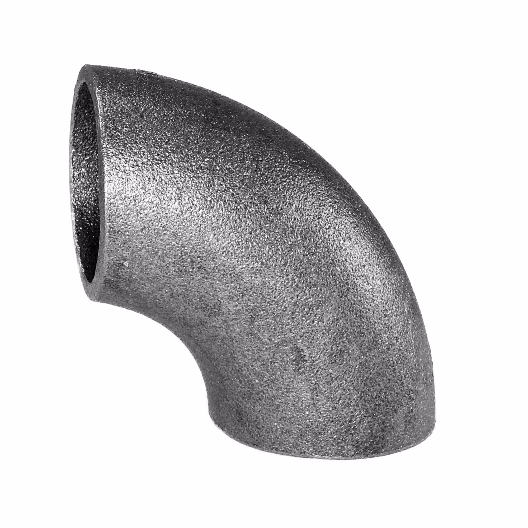 Schweißbögen 90° kurz blank aus der Kategorie Schweißfittings schwarz