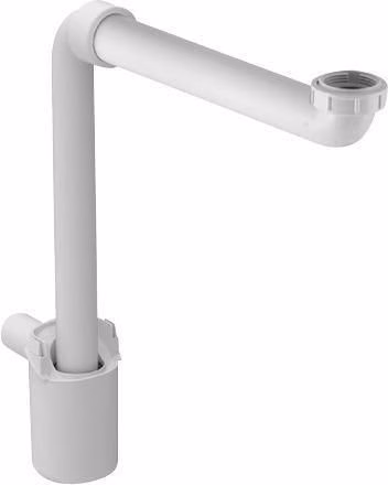 Raumsparsifon Kunststoff Weiß DURAVIT aus der Kategorie Ablaufventile/Siphon mit der Teilenummer 6000669825