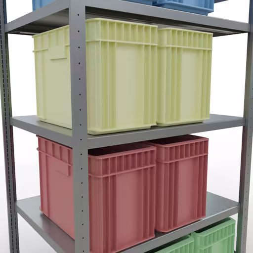 Produktbild Nr 13 des Artikels Grundregal, Fachbodenregal Stecksystem MULTIplus250, 2000 x 1000 x 800 mm (HxBxT), 5 Fachböden, Längenriegel, verzinkt Abbildung Nr 13 des Artikels Grundregal, Fachbodenregal Stecksystem MULTIplus250, 2000 x 1000 x 800 mm (HxBxT), 5 Fachböden, Längenriegel, verzinkt aus der Produktgruppe Stecksystem von der Marke Schulte Lagertechnik