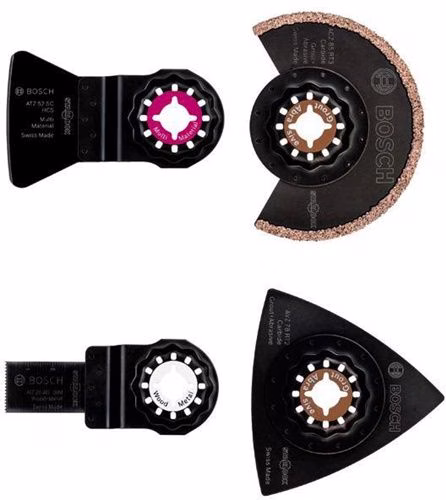 GOP-Zubehör Fliesen-Set 4-teilig Fliese / Renovierung 2608661695 BOSCH aus der Kategorie Oszillierendes Sägeblatt mit der Teilenummer 4000908739
