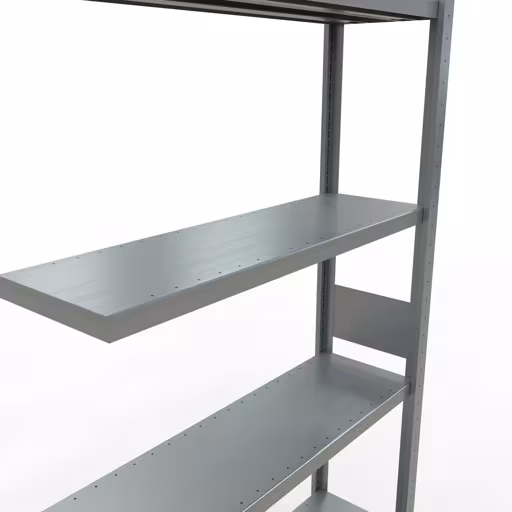 Produktbild Nr 14 des Artikels Anbauregal, Fachbodenregal Stecksystem MULTIplus330, 3000 x 1000 x 300 mm (HxBxT), 7 Fachböden, Längenriegel, verzinkt Abbildung Nr 14 des Artikels Anbauregal, Fachbodenregal Stecksystem MULTIplus330, 3000 x 1000 x 300 mm (HxBxT), 7 Fachböden, Längenriegel, verzinkt aus der Produktgruppe Stecksystem von der Marke Schulte Lagertechnik