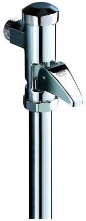 Valve de chasse d'eau entièrement automatique DAL, DN 20 chromée, marque GROHE WC à chasse d'eau entièrement automatique GROHE DAL, DN 20 chromé, de la catégorie urinoirs, référence 6000502746