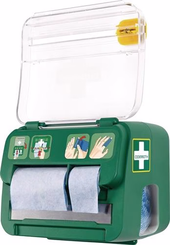 Detailbild 4046169 Pflasterspender Soft Foam Spender 2-in-1 B142xH123xT138 circa mm grün,transparent